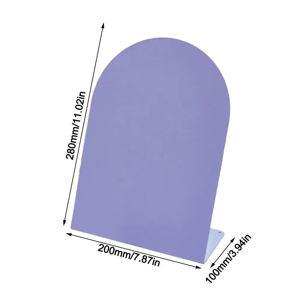 tablette magnétique moderne violet rose blanc noir clips supports papiers stylos photos chambre