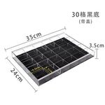 boîte rangement bijoux transparent moderne réutilisable acrylique pliable respectueux environnement