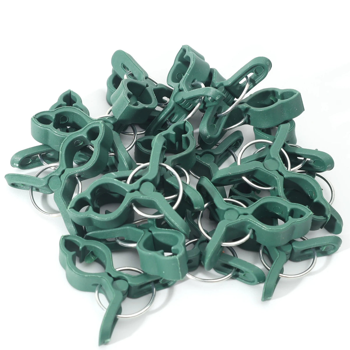 pinces végétaux vertes modernes plastique fixations support plantes 10pcs 20pcs 30pcs 50pcs