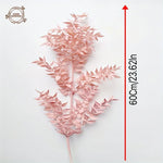 guirlande artificielle feuilles bleu rose blanc naturelle décoration intérieure anniversaire baby shower mariage