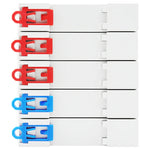interrupteur led couleur rouge blanc vert moderne compact translucent fixation