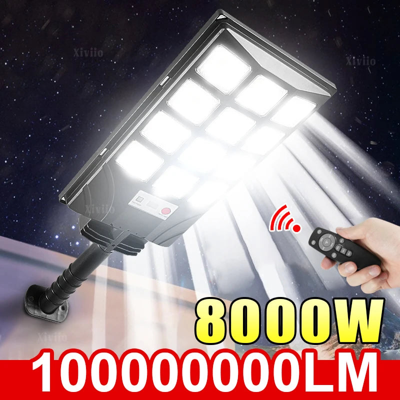 lampe solaire ip65 led motion sensor télécommande moderne noire extérieure murale autonomes