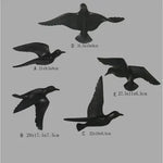 décoration murale oiseaux vol or bleu blanc moderne réaliste adhesive chambre salon