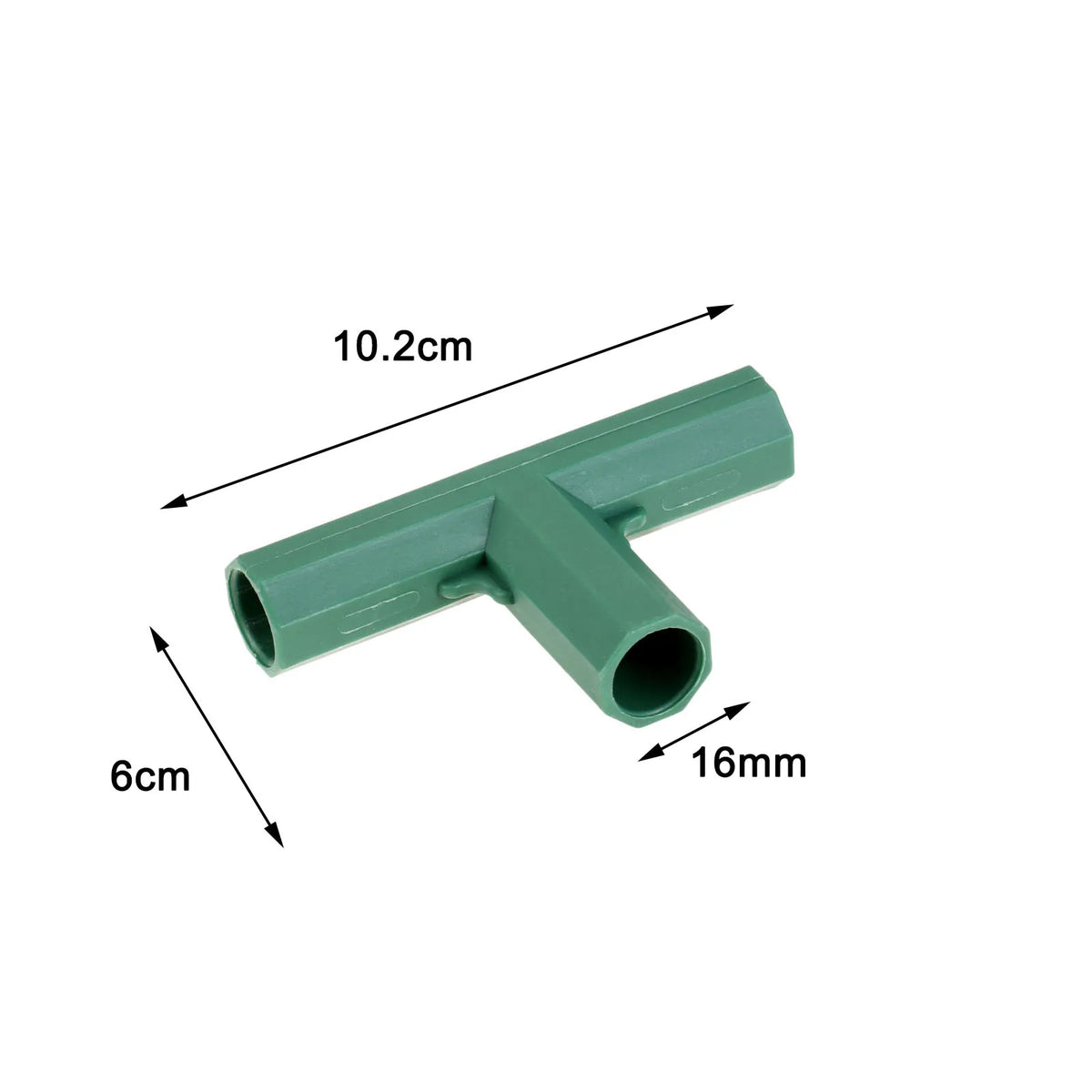 connecteurs tiges plastique abs vert jardin outils accessoires plantation