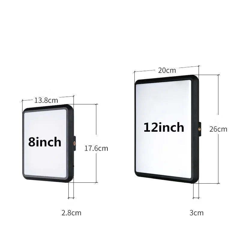 lampe led photo noir modulaire trépied réglable 12 pouces cct 2800k 9000k cdi 100