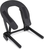 support massage multi position noir simili cuir velcro réglable face bas lit spa maison