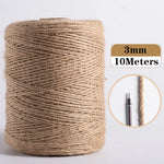 corde coton tissée traditionnelle 10mm 2mètres artisanat sacs vêtements textiles maison écologique haute qualité