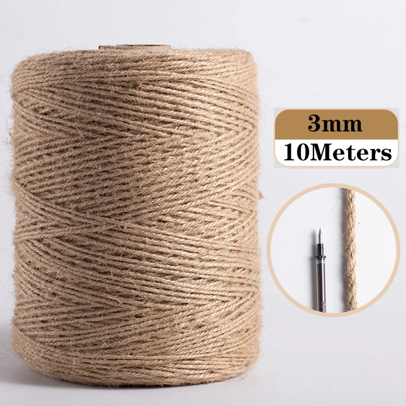 corde coton tissée traditionnelle 10mm 2mètres artisanat sacs vêtements textiles maison écologique haute qualité