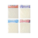 stencils fleurs stylisées tulipes roses blancs artisanal détaillé peinture bricolage scrapbooking