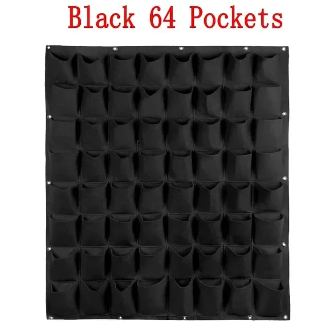 porte plantes mural vert texture feutre moderne fixations grilles plantes succulentes deco maison