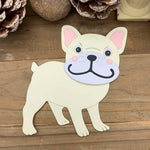 découpe papier figurines animaux chien ours accessoires cartes fêtes cartoon