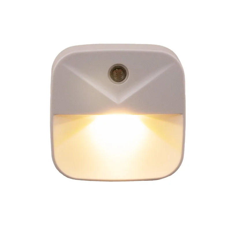 veilleuse led capteur mouvement prise electrique moderne chambre entrée 0.4w blanc beigeclair