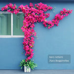 Guirlande fleurs artificielles bougainvilliers rose moderne extérieur décoration mariage anniversaire fêtes