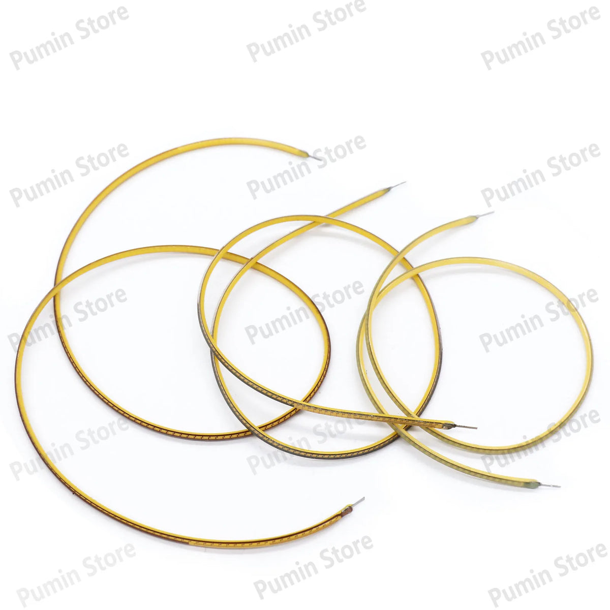 ruban lumineux flexible adhésif vert jaune blanc bleu moderne 38mm 80mm 145mm 185mm 360mm