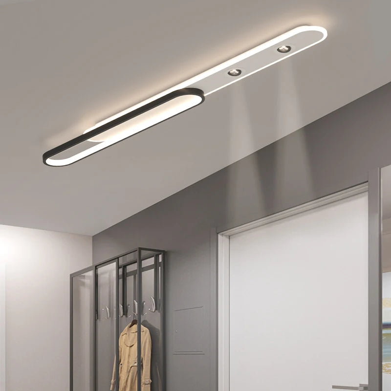 lampe led moderne blanche rectangulaire sans télécommande fixée aluminium opaquet