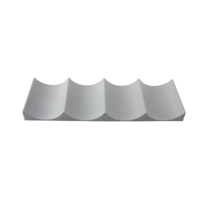 rangement boissons ondulé multiusage canettes bouteilles vin moderne bleu rose beige gris minimaliste