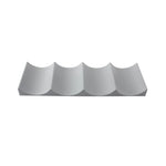 rangement boissons ondulé multiusage canettes bouteilles vin moderne bleu rose beige gris minimaliste