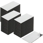 cartes visite magnétiques blanc noir adhésif moderne 20 pcs 50 pcs 50x20mm