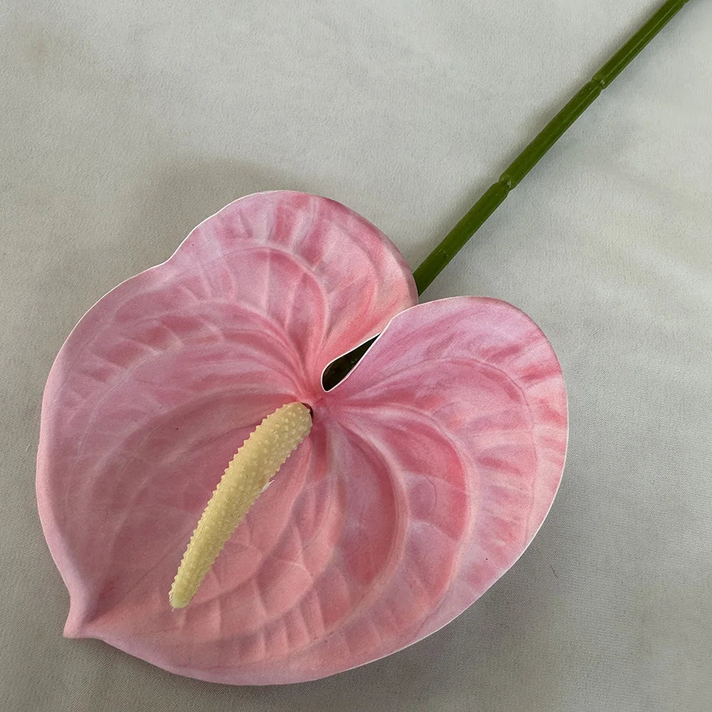 fleurs artificielles anthurium modernes multiple couleurs intérieur décoration mariage événements