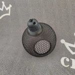 lampe suspendue moderne or noir blanc maille métallique industrielle amoule tringle 14cm 12cm 13cm