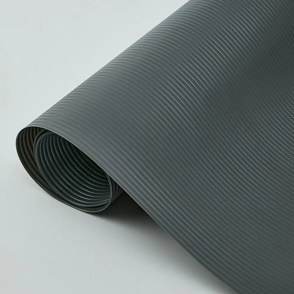 tapis anti dérapant protection table noir gris transparent 45x300cm minimaliste utilitaire