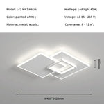 plafonnier led blanc moderne contemporain 42w 52w 45w 55w 103w
