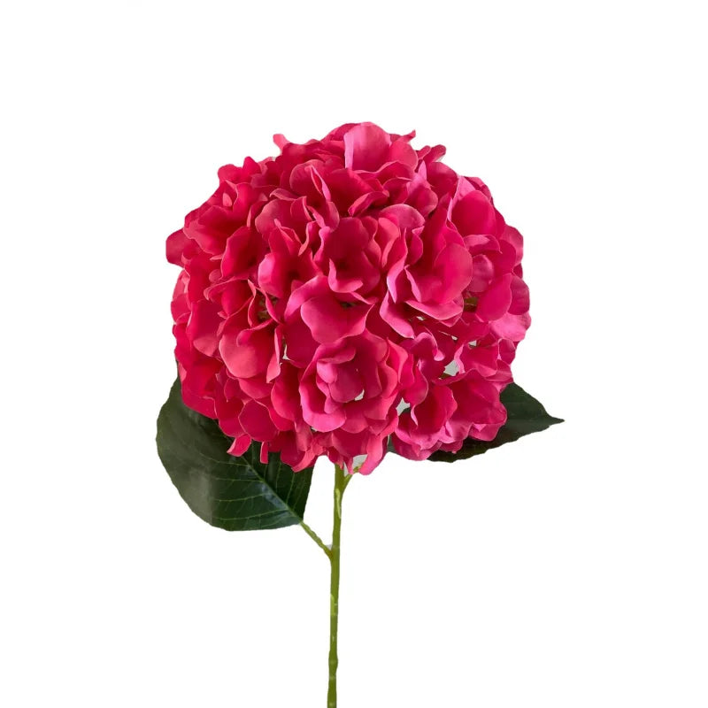 décoration florale hortensia artificielle bouquet bleu rouge moderne intérieur mariage anniversaire fête