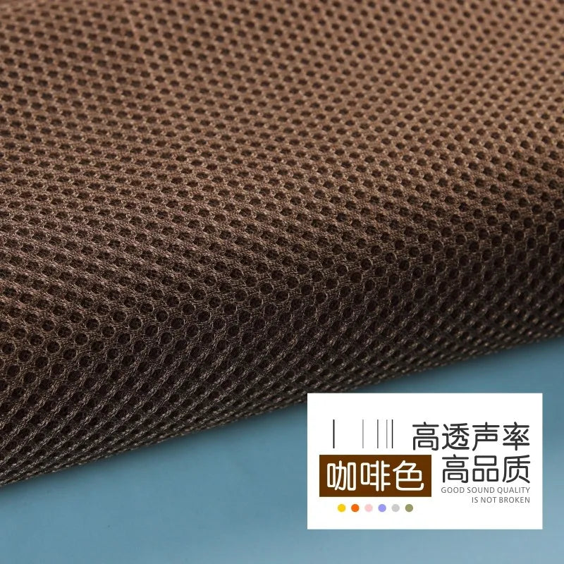 tissu maille polyester marron gris bleu résistance déchirure décoration meubles diy classique opacity upholstery