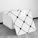 autocollants muraux carreaux brique blanc noir adhésifs modernes cuisine chambre salle bains renovatable minimalistes