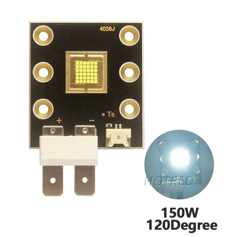 puce led haute puissance 20w 60w 75w 90w 150w 180w 200w 250w 300w noir