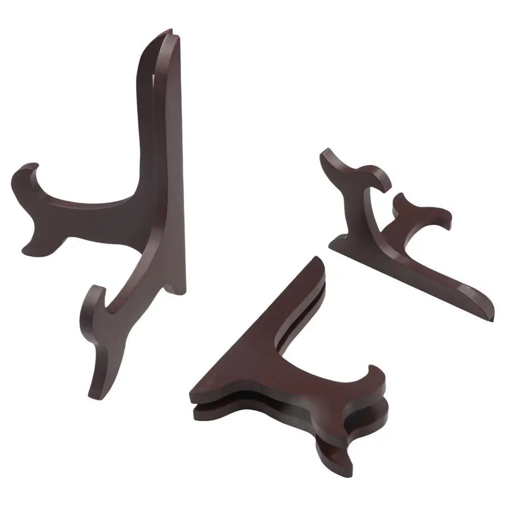 support d'affichage bois marron moderne pouces ølléts sans logo transparent