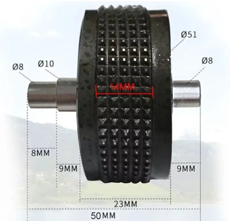 rouleau papier noir grille trous industriel Ø8 mm Ø10 mm Ø51 mm