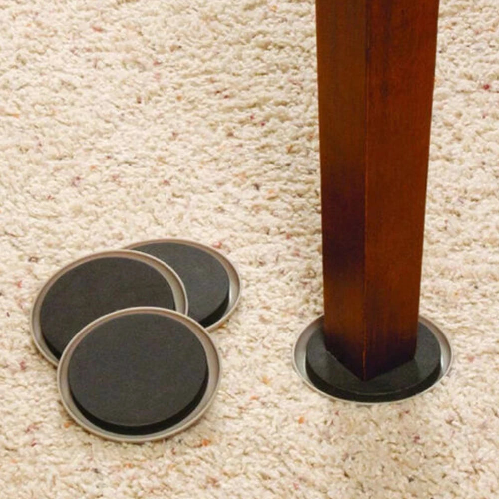 protecteurs meubles adhésifs noirs beiges ronds pratiques pièces anti rayures anti dérapants sols meubles