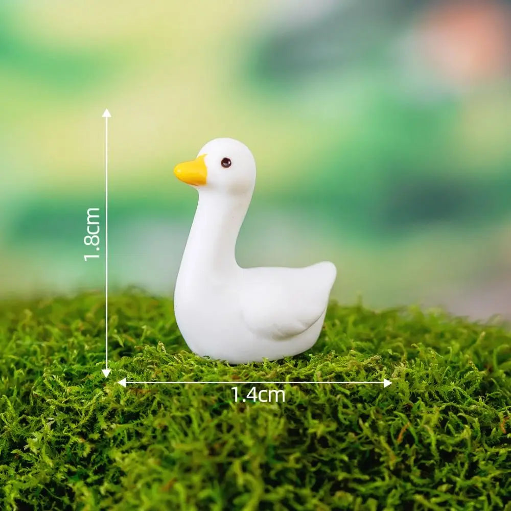 miniatures animaux cartoon blanc rose vert jaune gris bleu marron