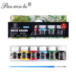 peintures acryliques 12 couleurs bleu vert rouge jaune noir violet modernes toile verre papier