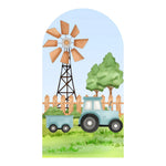 panneau décoratif animaux illustration cartoon clips enfants rouge vert bleu blanc
