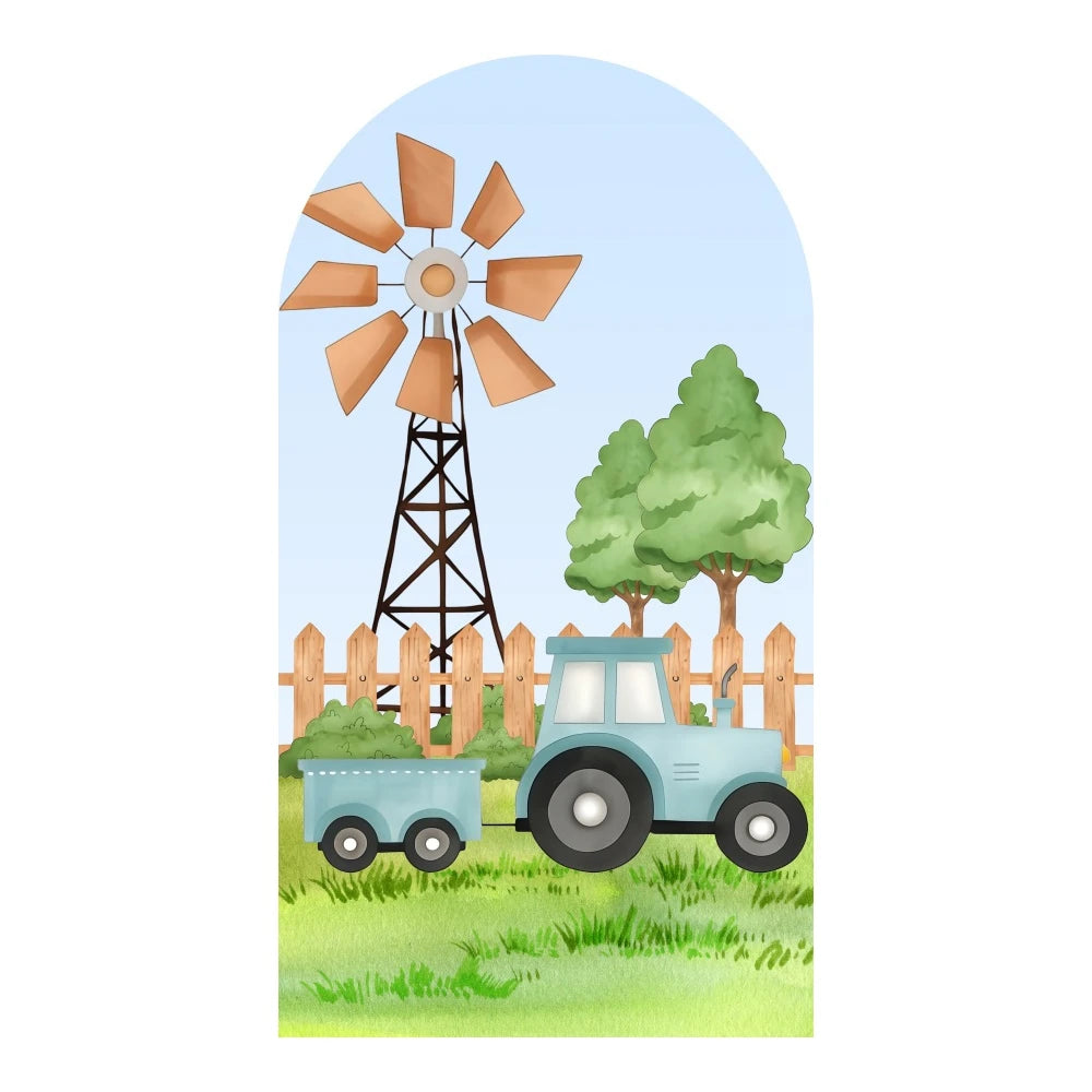 panneau décoratif animaux illustration cartoon clips enfants rouge vert bleu blanc