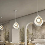 suspension lumineuse moderne gris texturé ampoule câble suspendu scandinave chambre salon decoration
