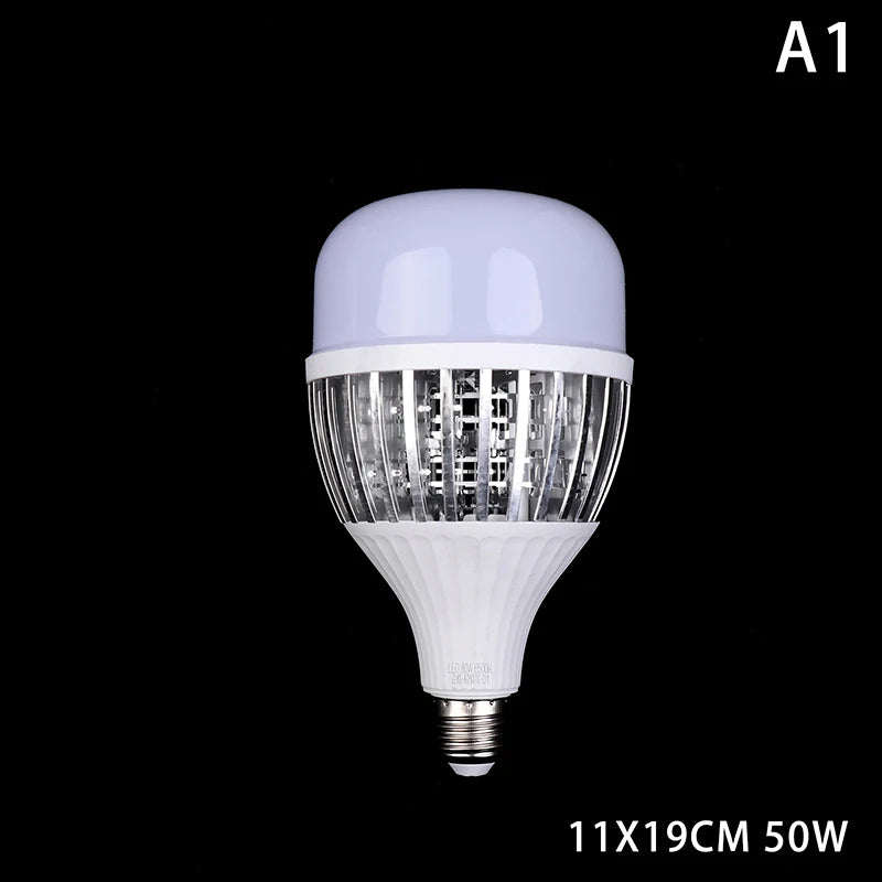 ampoule led 100w 150w 200w 250w 300w 50w 80w éclairage moderne étoupe e27 grille