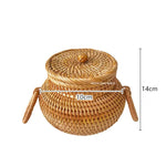 paniers rangement osier tissé naturel couvercle réutilisable respectueux environnement traditionnel artisanal