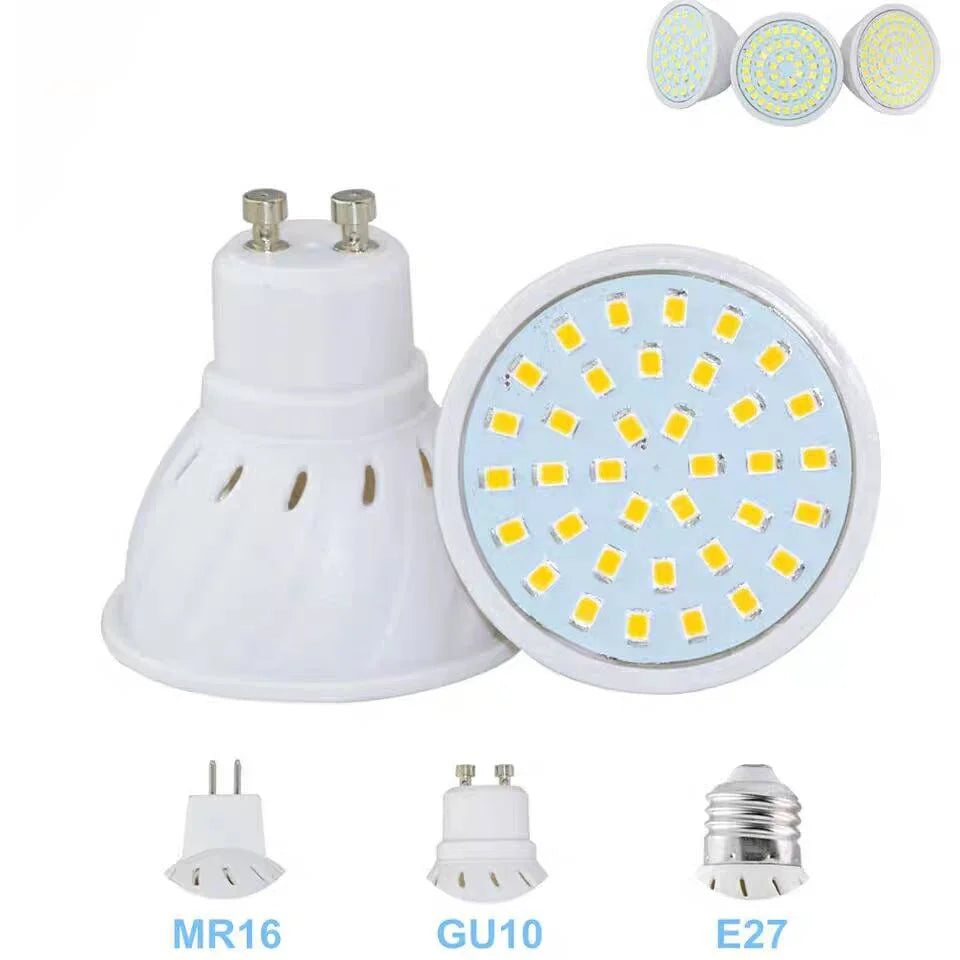 ampoule led gu10 blanc chaud 2700k 50000h modernes 6w 9w 12w opaques tringle led