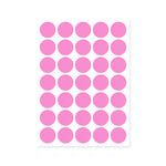 autocollants ronds multicolores 100 pièces stickers adhésifs décoration moderne minimaliste