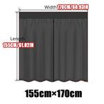 rideau compartiment anti insectes polyester magnetic noir texture maille moderne clips sac rangement