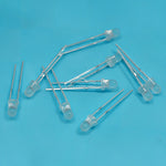 Diodes led 3mm bleu vert rouge blanc chaud jaune diffuses 1000pcs nouvelle