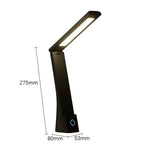 lampe led moderne minimaliste blanc gris noir angle inclinaison 120