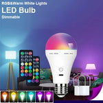 ampoule led rechargeable usb blanc touch control moderne e27 rgb minimaliste
