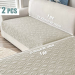 housse canapé polyestère motif géométrique gris moderne imperméable lavage machine 90x160cm 90x210cm