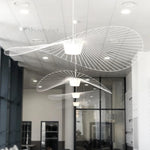 Comparaison des différentes tailles de lustres suspension rotin