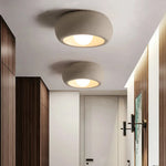 applique murale moderne blanc rond mat chambre salon couloir
