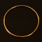 bracelets métal doré lisses minimalistes pack 100 unités opaques métal doré